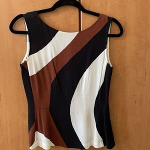 Kate spade top with V back— great condition